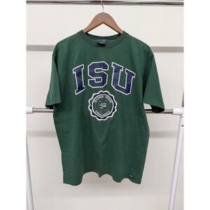 Vintage Jansport‎ Illinois State University T Shirt Green Size XL